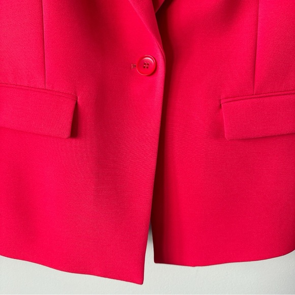 BGBCMaxAzria Red blazer LIKE NEW large women’s jacket - Picture 6 of 15